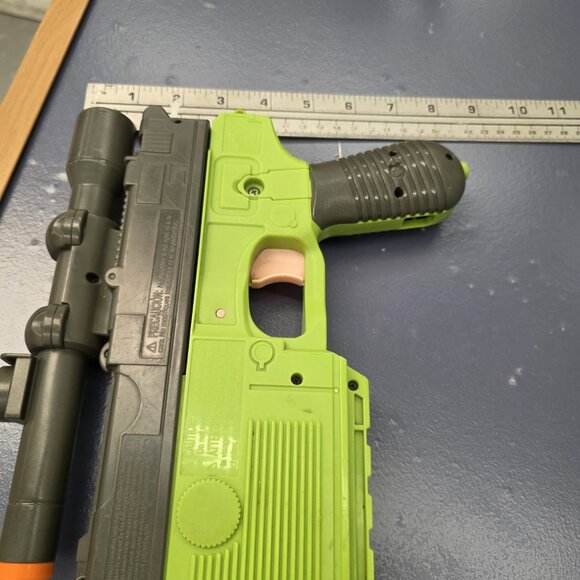 Nerf Star Wars Glowstrike Tobias Beckett Han Solo Blaster Green Lights Up - Picture 11 of 11
